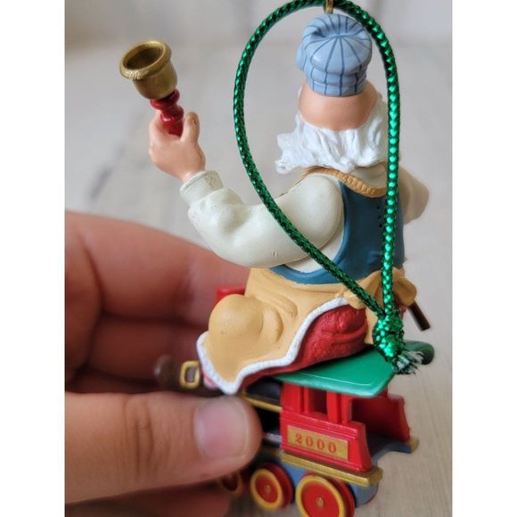 Hallmark 2000 Keepsake toy maker ornament Xmas Santa Claus - Picture 4 of 7